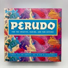 VINTAGE Perudo Liar's Dice COMPLETE University Games 1994 Cups Classic Game