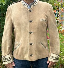 Trachtenjacke, Hirschleder, Hubert von Goisern, Grösse 50