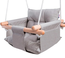 Baby Swing Seat Chair With Safety Belt - Mounting Hardware Included