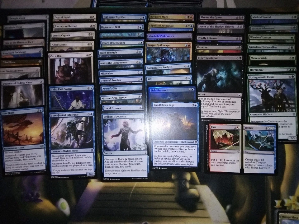 MTG 100 Card CECILY, HAUNTED MAGE Othelm 5-Color Party Budget Commander/EDH Deck - Image 4 of 4