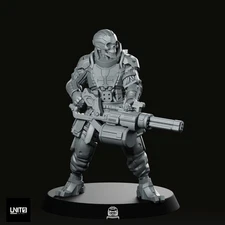 Vtx 11 Bonesaw 1V4 Cyberpunk Miniature