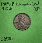 1909-P VDB Lincoln Wheat Cent 1c Xf Extra Fine