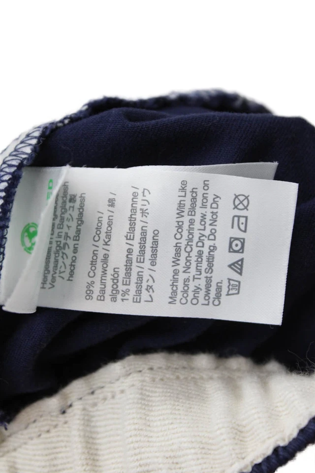 Pantalones Cortos Crewcuts Niñas Cordón Algodón Sarga Azul Marino Talla 5 Foto 4 de 4