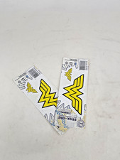 Licensed Dc Wonder Woman Decal Sticker Auto Home Office Luggage 2 Pak 4 Sticker