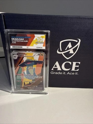 Drakloak 248/217 ACE 10 Gem Mint Ascended Heroes Illustration Rare Pokemon 2026
