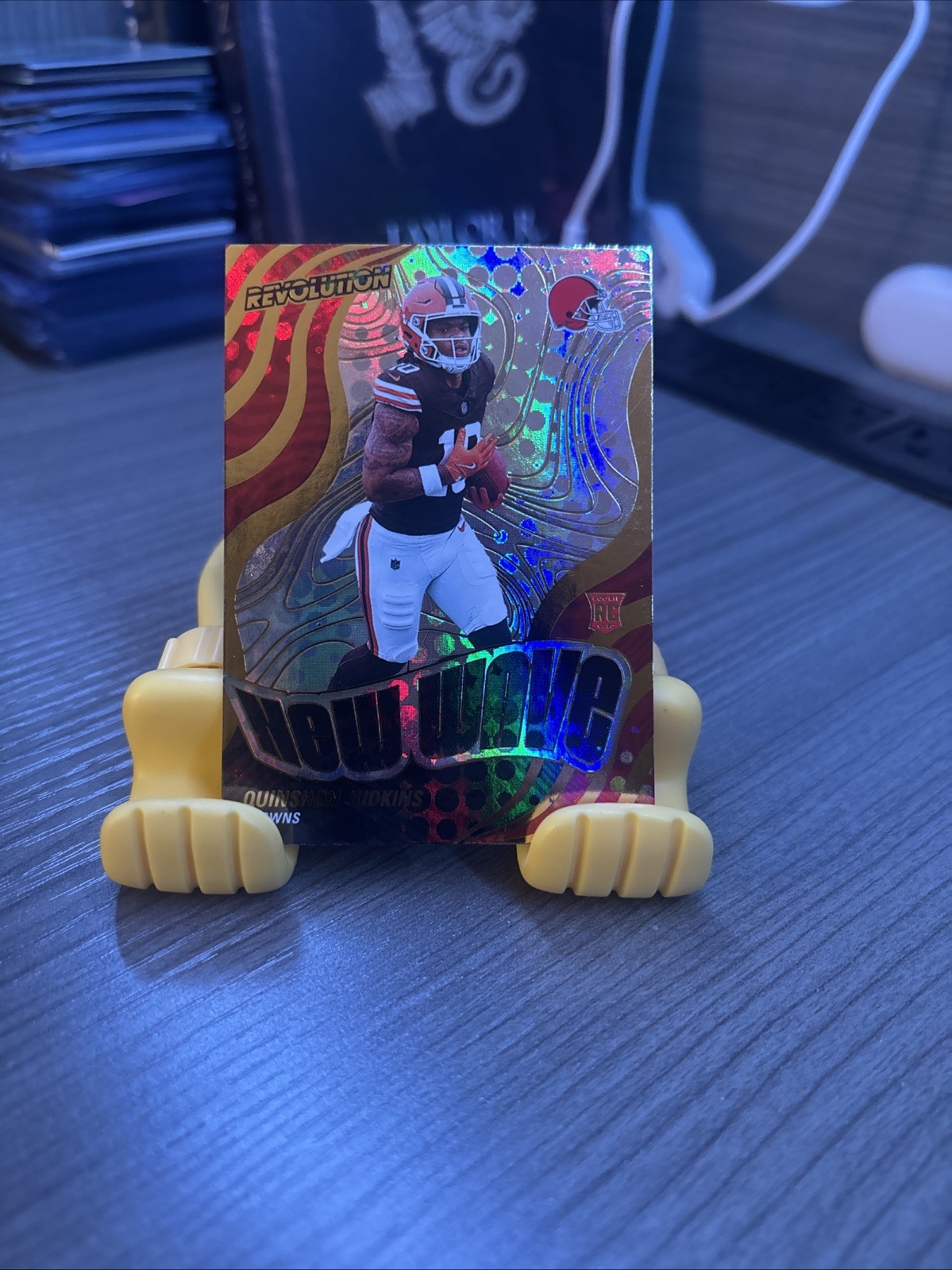 2025 Panini Revolution New Wave Quinshon Judkins #13 Scope Browns SP