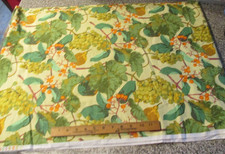 6 YARDS 25" x 44" Westminster Rowan Martha Negley Autumn Medley Grapes Pears