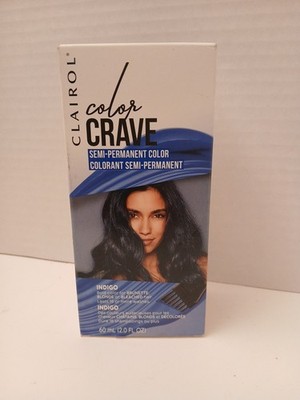 Clairol Color Crave SEMI-PERMANENT Hair Color INDIGO 2 fl oz