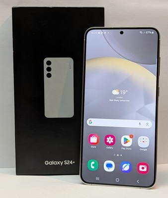 Samsung Galaxy S24+ Plus - 512GB - Marble Gray (Entsperrt)