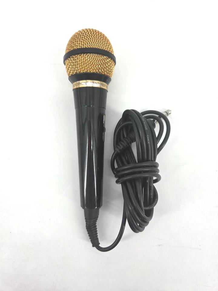 Venturer Gold Uni-Directional Dynamic 8" inch Microphone * TESTED WORKS * - Image 2 of 3