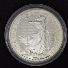 2021 1 oz Silver Britannia Coin Royal Mint .999 Fine Silver Bullion £2
