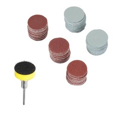 100pcs 25mm Mix Grit Sander Disc Polishing Paper Pads Abrasive Sandpaper Part 0.12 per gallon