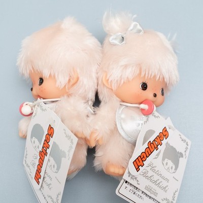 Platinum Bebichhichi Boy & Girl 10th Anniversary Baby Monchhichi