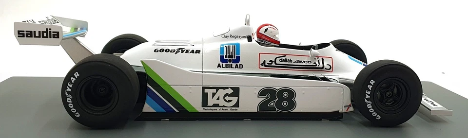 Spark 1/18 Scale 18S735 - Williams FW07 #28 1st British GP 1979 - Regazzoni - Image 3 of 4