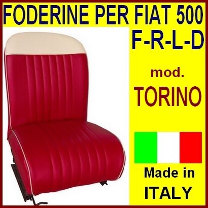 FIAT 500 D'EPOCA FODERINE mod. Torino per FIAT 500  - Photo 1/1
