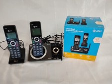 AT T CL82219 DECT 6.0 2 Cell Wireless Phone Comes Handset Intercom Long Range