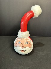 Handpainted Gourd Santa by Oh You Beautiful Doll in Naples, FL