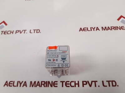 CARLO GAVAZZI RCP8 002 Relay 115/120VAC 50/60HZ 10A 30VDC