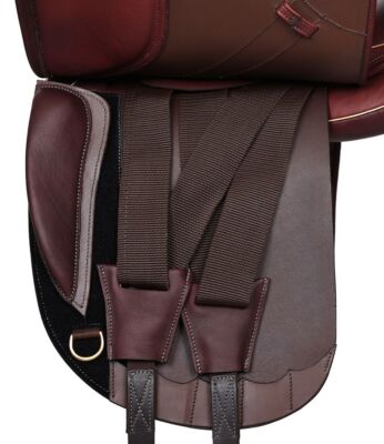 Sella Pony 1142 In Pelle Marrone – Albero Polyflex, Ferro Testa Intercambiabile - 3