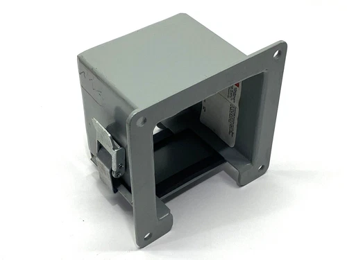 Hoffman F44LRE22 Wireway Gutter Fitting 4" x 4" x 4"