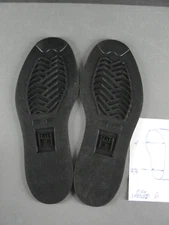 FRYE REPLACEMENT RUBBER BOOT SHOE REPAIR SOLE 🥾 SIZE 6 BLACK SPM-66 COBBLER NEW