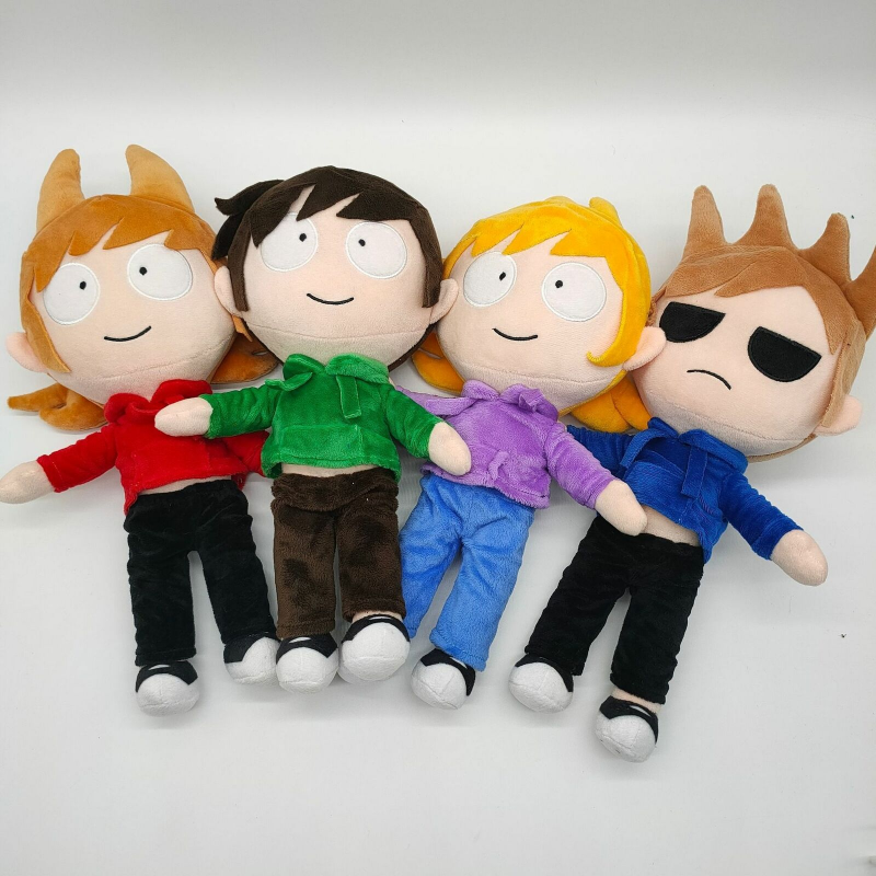 Eddsworld Plush Toy Edd Tord Matt Tom Stuffed Doll Christmas Gift