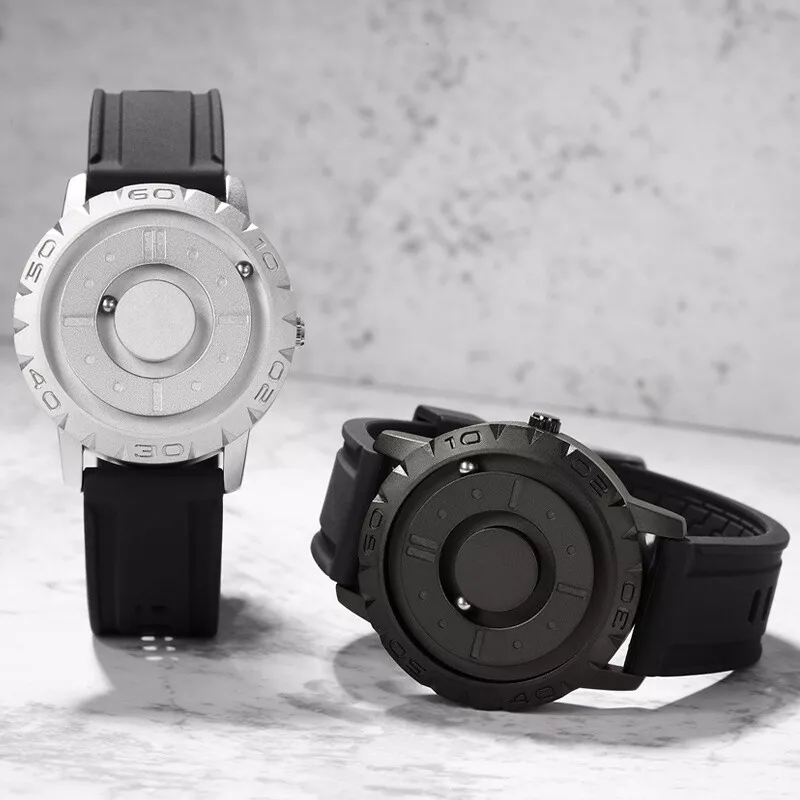 Quartz magnetic best sale watch