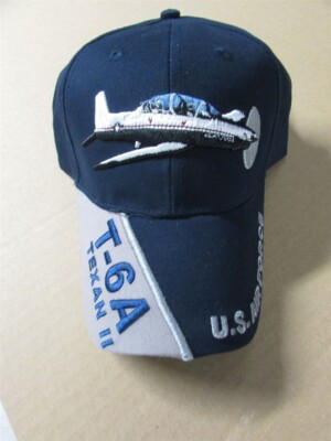 T-6A Texan Hut USAF Ang Beechcraft Training Squadron Flugzeug Aufnäher Bestickt