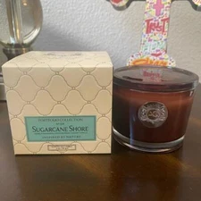 NIB Aquiesse Scented Candles-039 SUGARCANE SHORE 5oz 141g