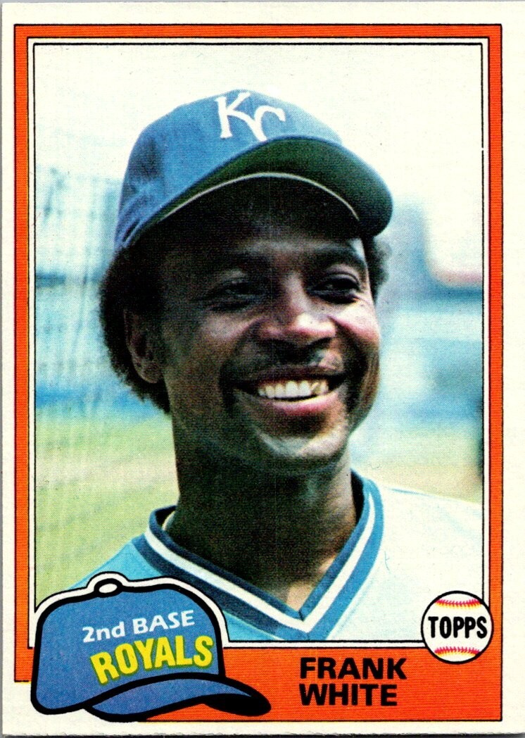 Captain_Herlock 【J.O White】 1981 Topps 330 Frank White