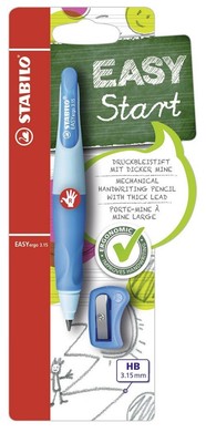 Handwriting Pencil - EASYergo 3.15 - Right Handed - Light Blue/Dark Blue + Sh...