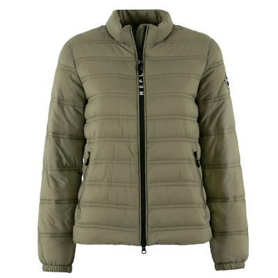 REPLAY Damen Steppjacke Khaki XS Jacke