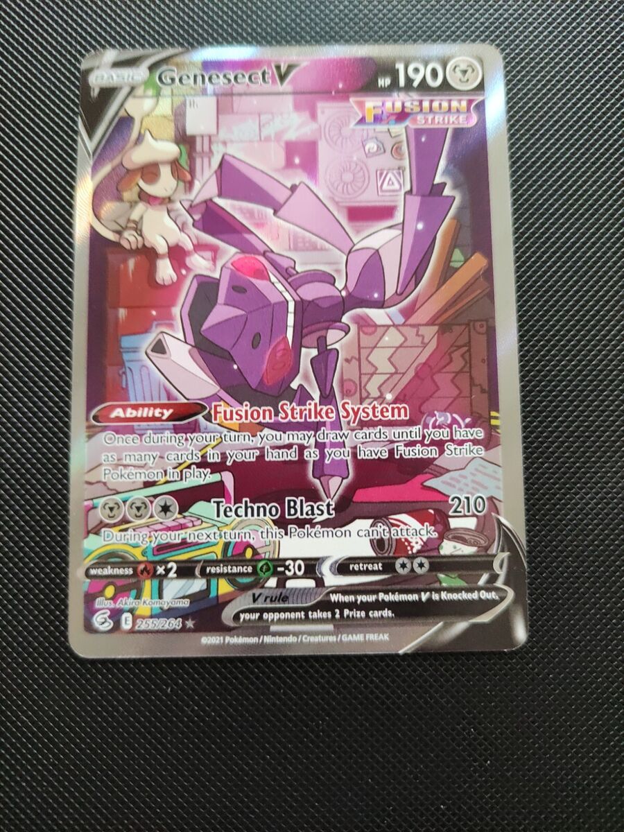 AGS (GEM-MT 10) Genesect V #255 - Fusion Strike (#00048341) – Pokemon Plug