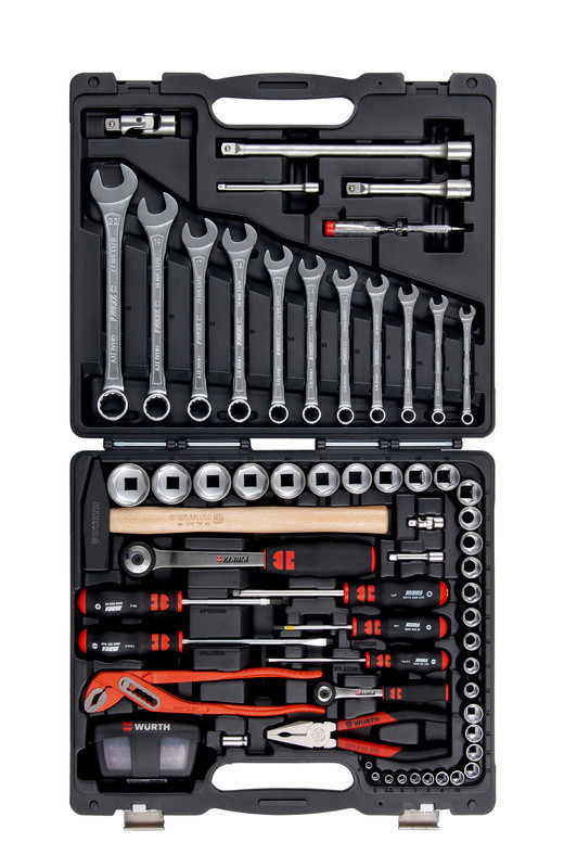 Wurth Zebra Professional 91 Piece Universal Tool Kit Wurth Zebra Professional 91 Piece Universal Tool Kit