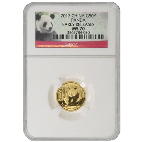 2013 China 1/10 oz Gold Panda MS-70 PCGS (FirstStrike®) | eBay
