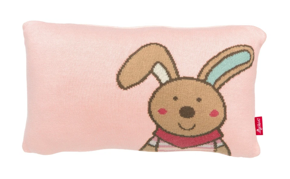 Sigikid 39446 Hase Dubbi Duu Strickkissen Schmusekissen Kopfkissen Neu & Ovp