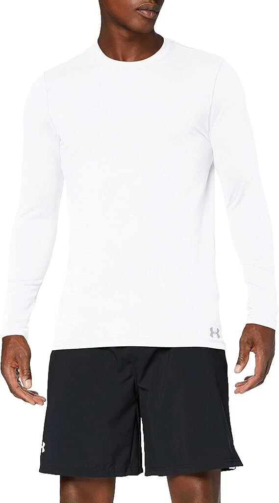 Prendas para hombre blancas Under Armour ColdGear Activewear