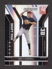 2004 Donruss Elite Extra Turn of Century 265 Eric Campbell #98/100 Diecut Braves