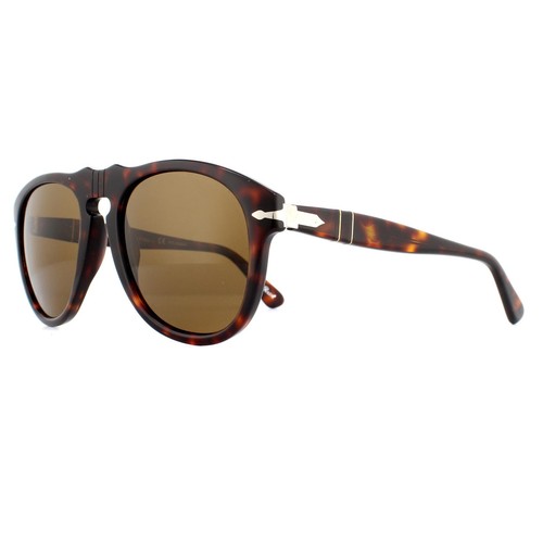 Persol Sunglasses 0649 24/57 Havana Brown Polarized Steve McQueen 54mm - Picture 2 of 2