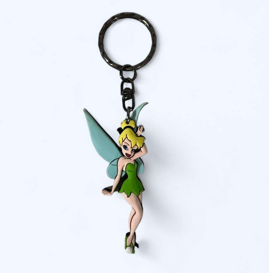 Disney Tinker Bell Soft Touch Silicone Key Ring