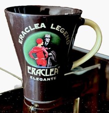 Tazzina Caffè Eraclea Leggend+Vaso Porta Candela In Ceramica Capodimonte+Omaggio