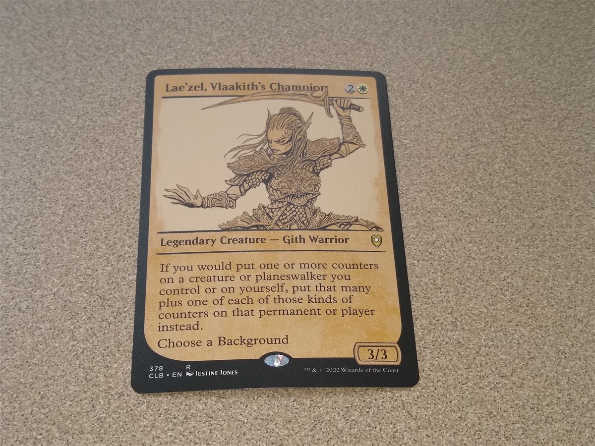 Magic the Gathering: MTG: Lae'zel, Vlaakith's Champion: Baldur's