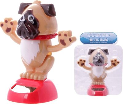 SOLARBETRIEBENE TANZENDE BULLDOGGE SPIELZEUG TOLLE GESCHENKIDEE