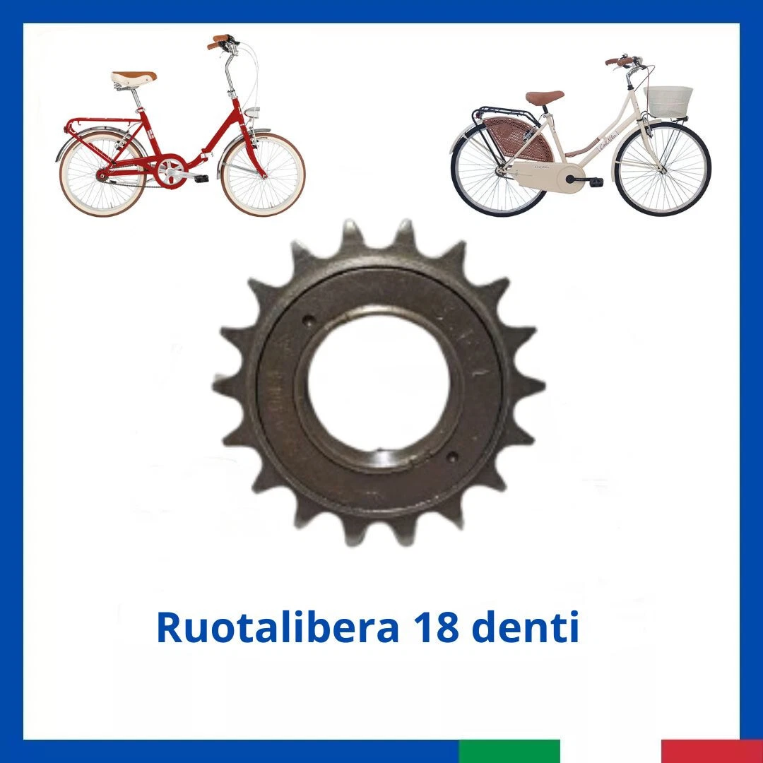 Pignone Ruota Libera V Bike Odyssey SFW-13T-BLACK &ndash; 13 Denti, RHD, Per Bici