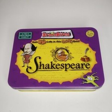 Shakespeare Brain Bites 2011 Green Board Game 100% Complete