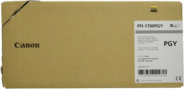 Canon Original PFI-1700PGY Photo-Grau Tinte 700Ml FüR Pro-Serie, 0782C001-image