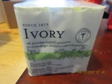 6-Ivory Bar Soap Pure Clean Gentle Aloe Scent 2 Packs Of 3 Bars 3.17 oz. ea.