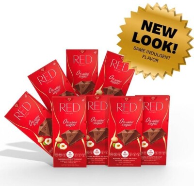Milk chocolate with macadamia and hazelnut 100g 20 Pack  Gluten free No Sugar