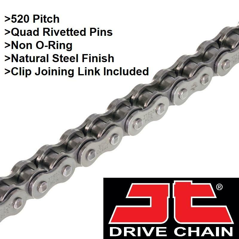 JT Drive Chain 525 X1R Heavy Duty Expert Series X-Ring Drive Chains