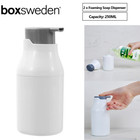 <!--F#f_0-->2 x Empty Plastic Foaming Hand Soap Bath Dispenser Foam Pump Liquid Bottle 250ML<!--F/-->